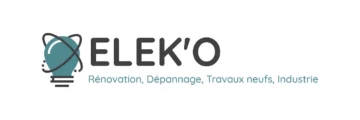 logo entreprise Elek'O, électricien, plombier au pays basque